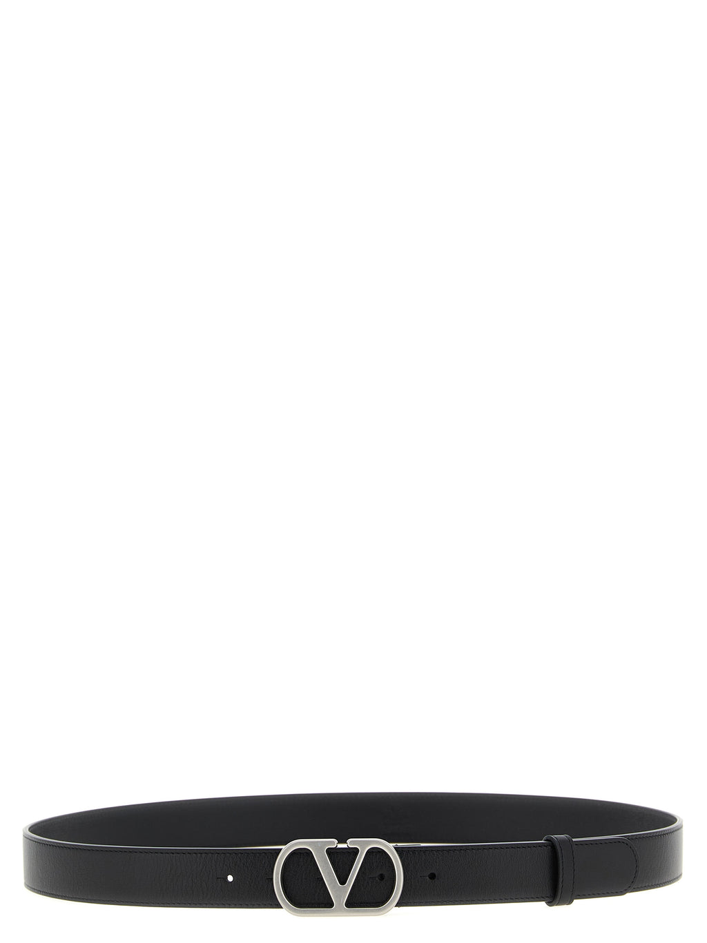 Black Calfskin Regular Belt
