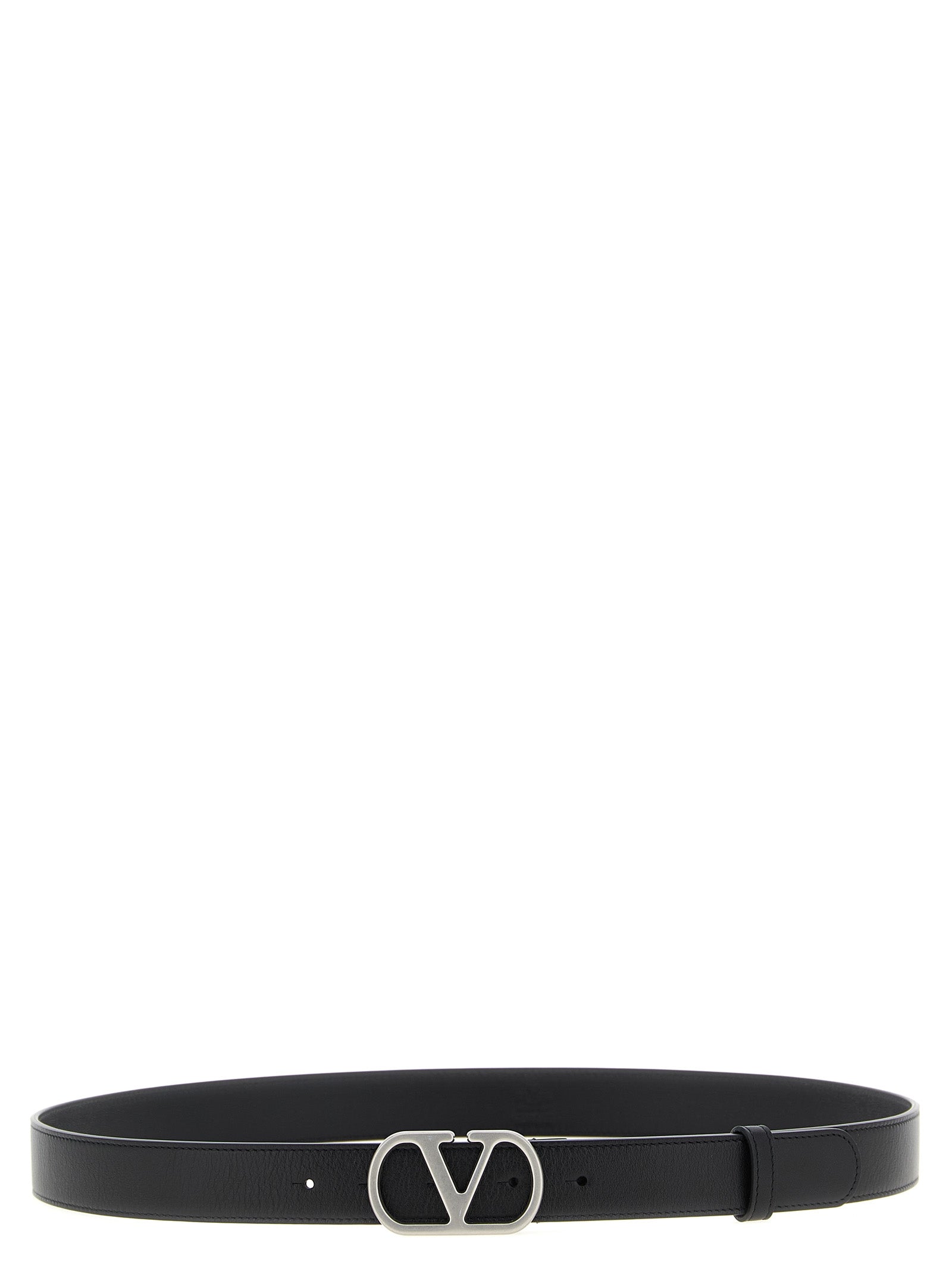 Black Calfskin Regular Belt