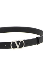 Black Calfskin Regular Belt
