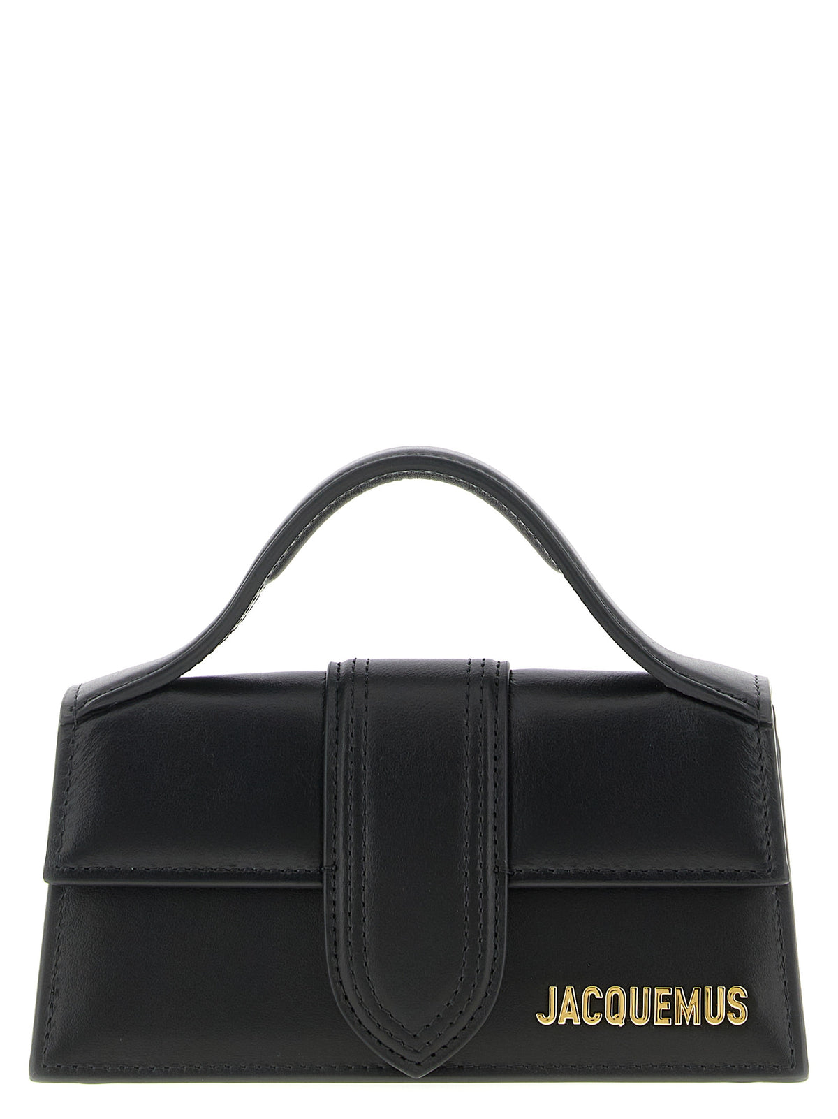 Black Cowhide Le Bambino Handbag