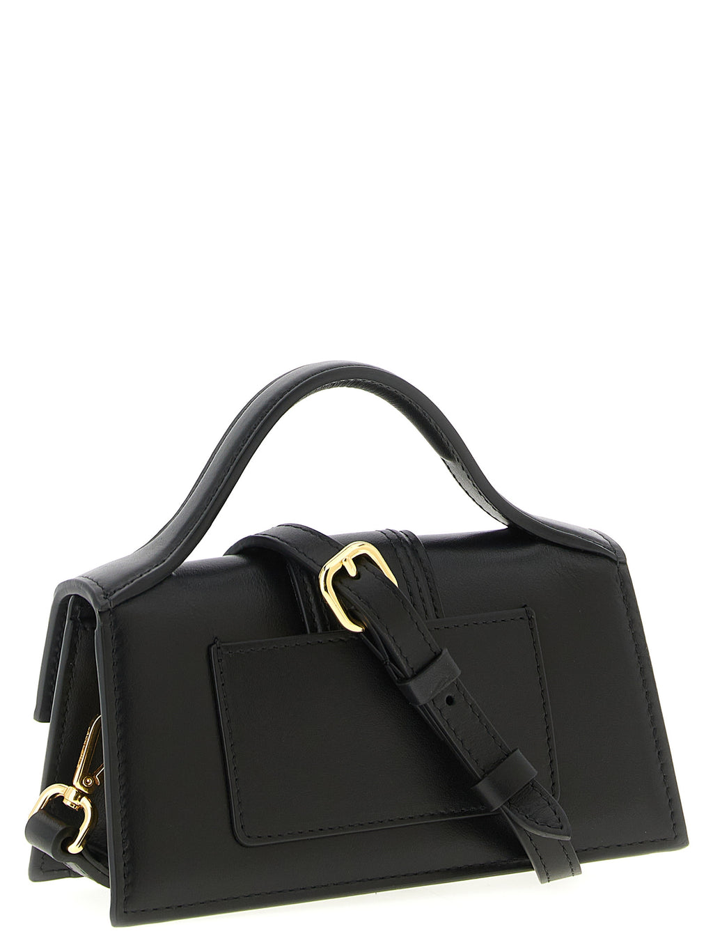 Black Cowhide Le Bambino Handbag