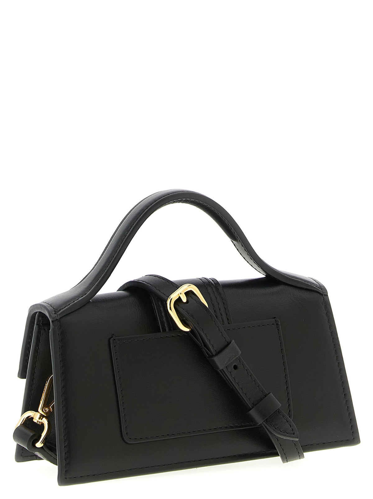 Black Cowhide Le Bambino Handbag
