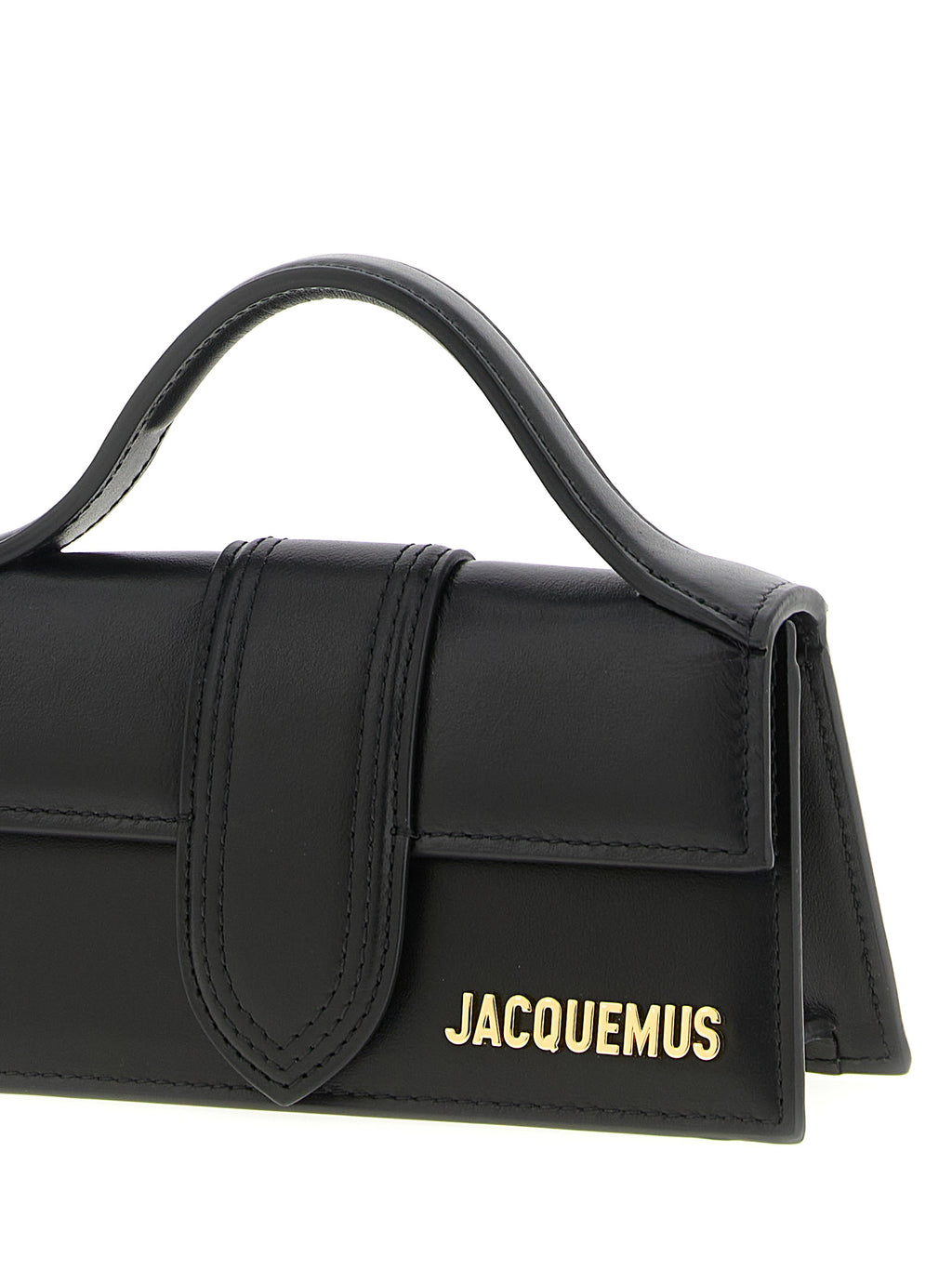 Black Cowhide Le Bambino Handbag