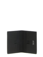 Compact Black Calfskin Cardholder