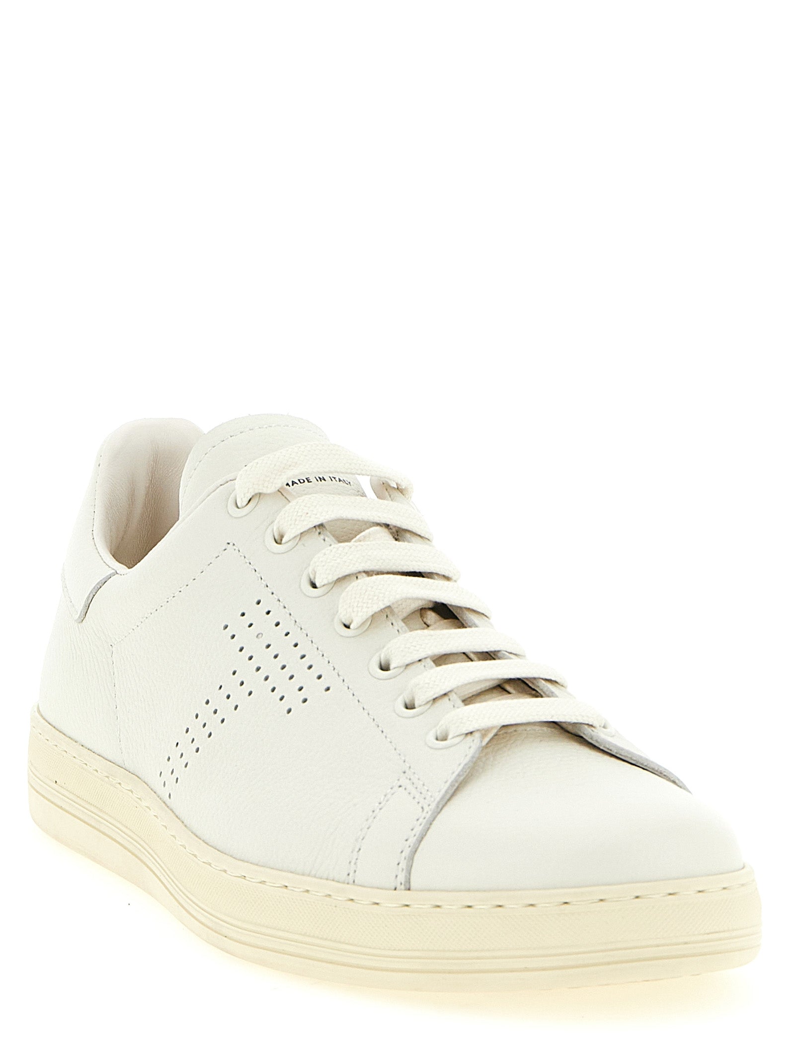 White Leather Warwick Sneakers