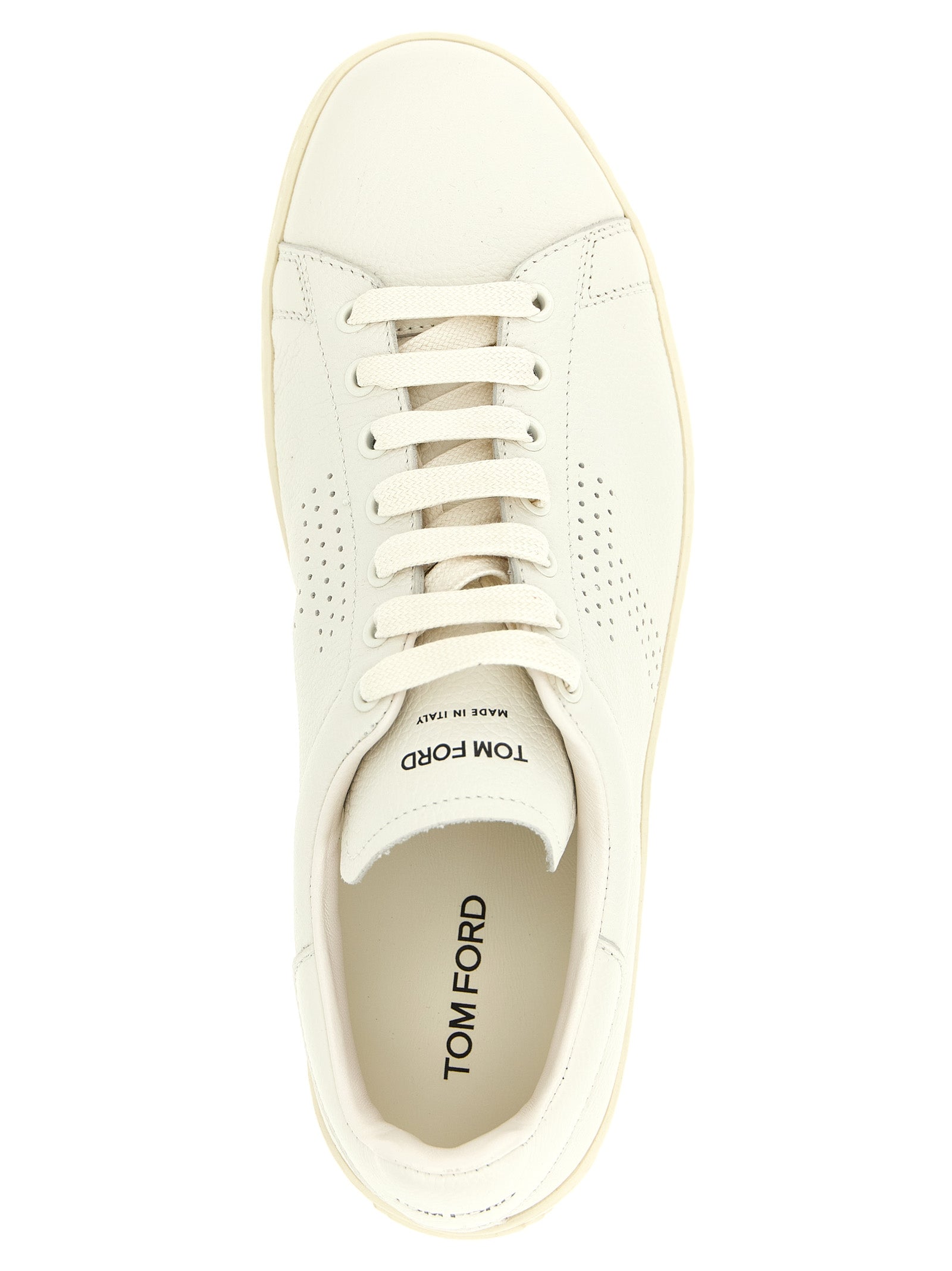 White Leather Warwick Sneakers