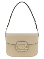 Horsebit 1955 Beige Calfskin Shoulder Bag