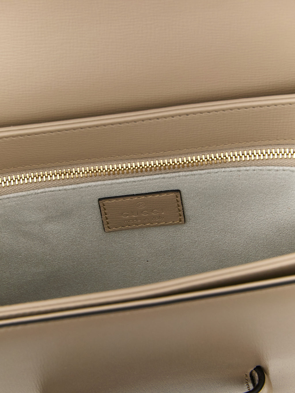 Horsebit 1955 Beige Calfskin Shoulder Bag