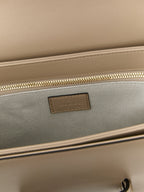Horsebit 1955 Beige Calfskin Shoulder Bag
