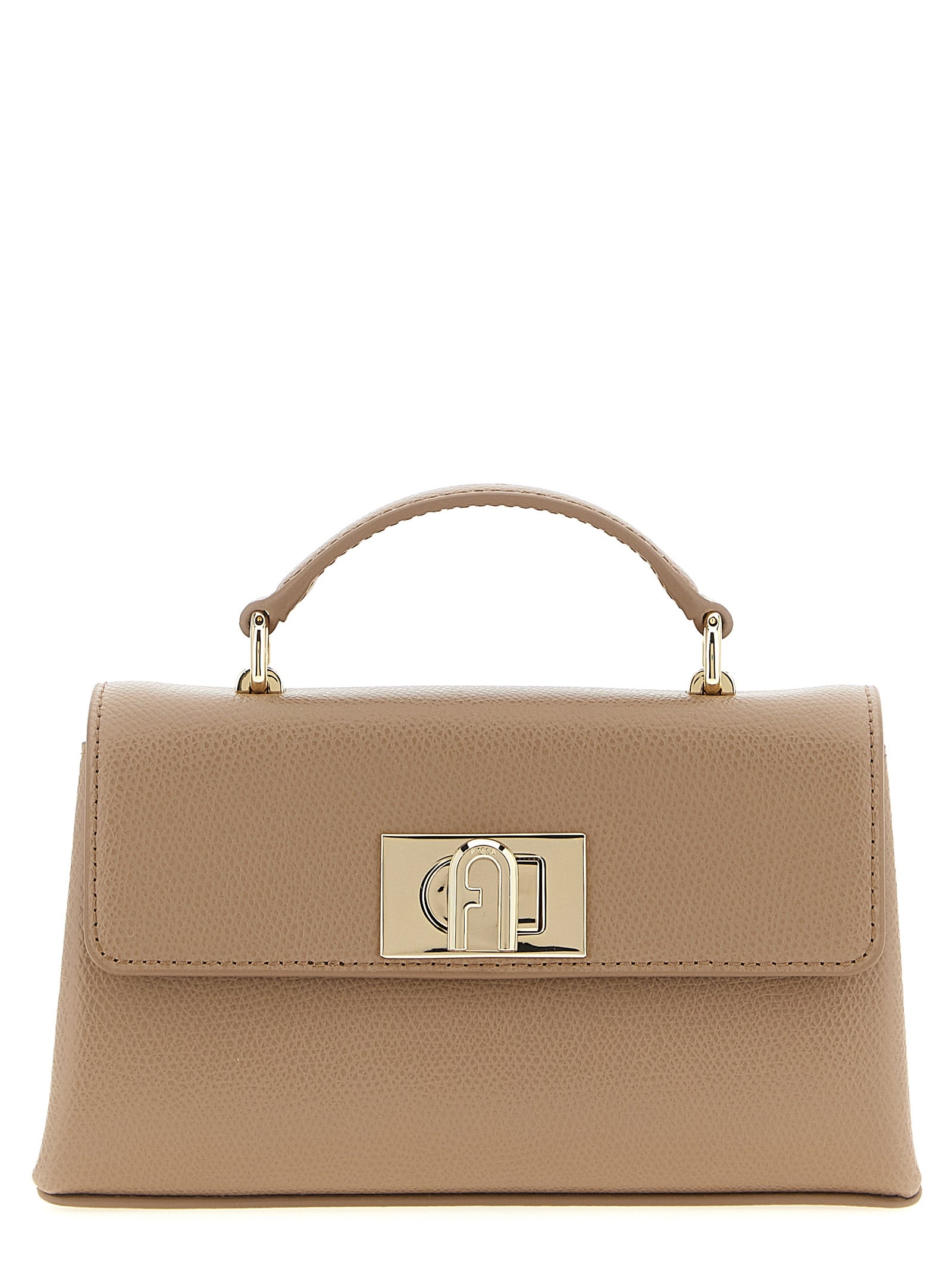 Beige Calfskin Mini 1927 Crossbody