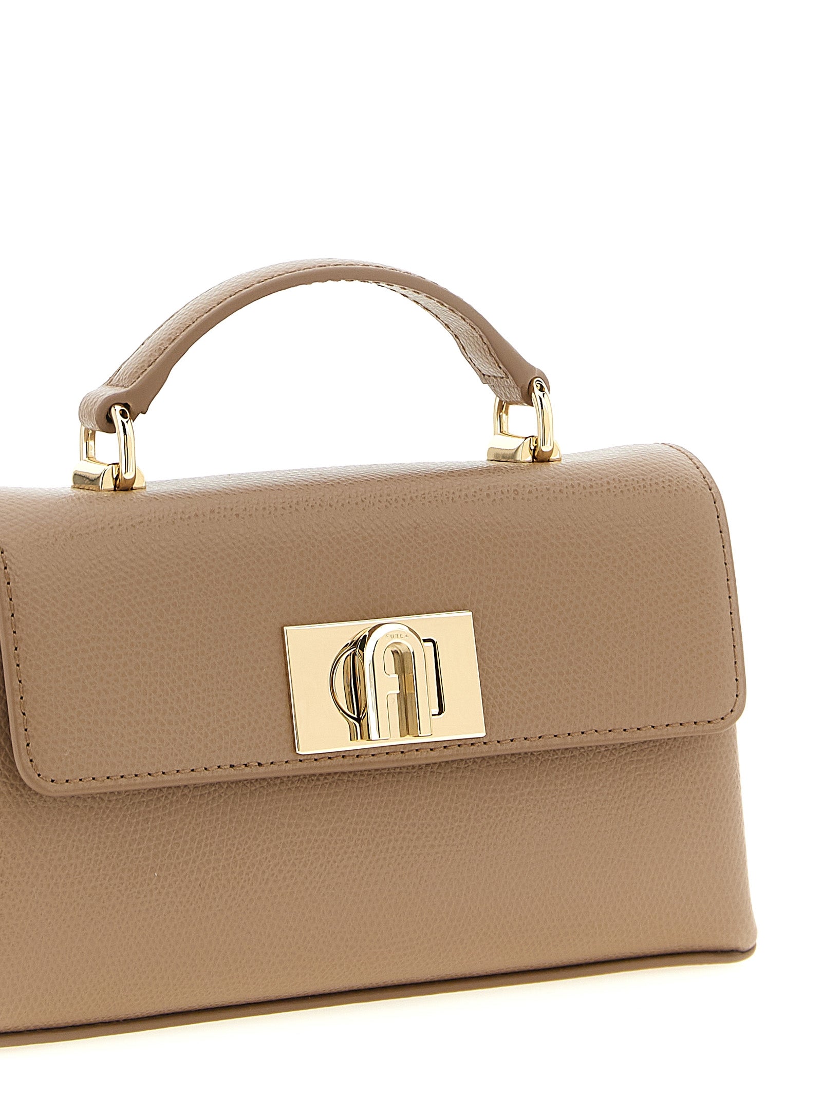 Beige Calfskin Mini 1927 Crossbody