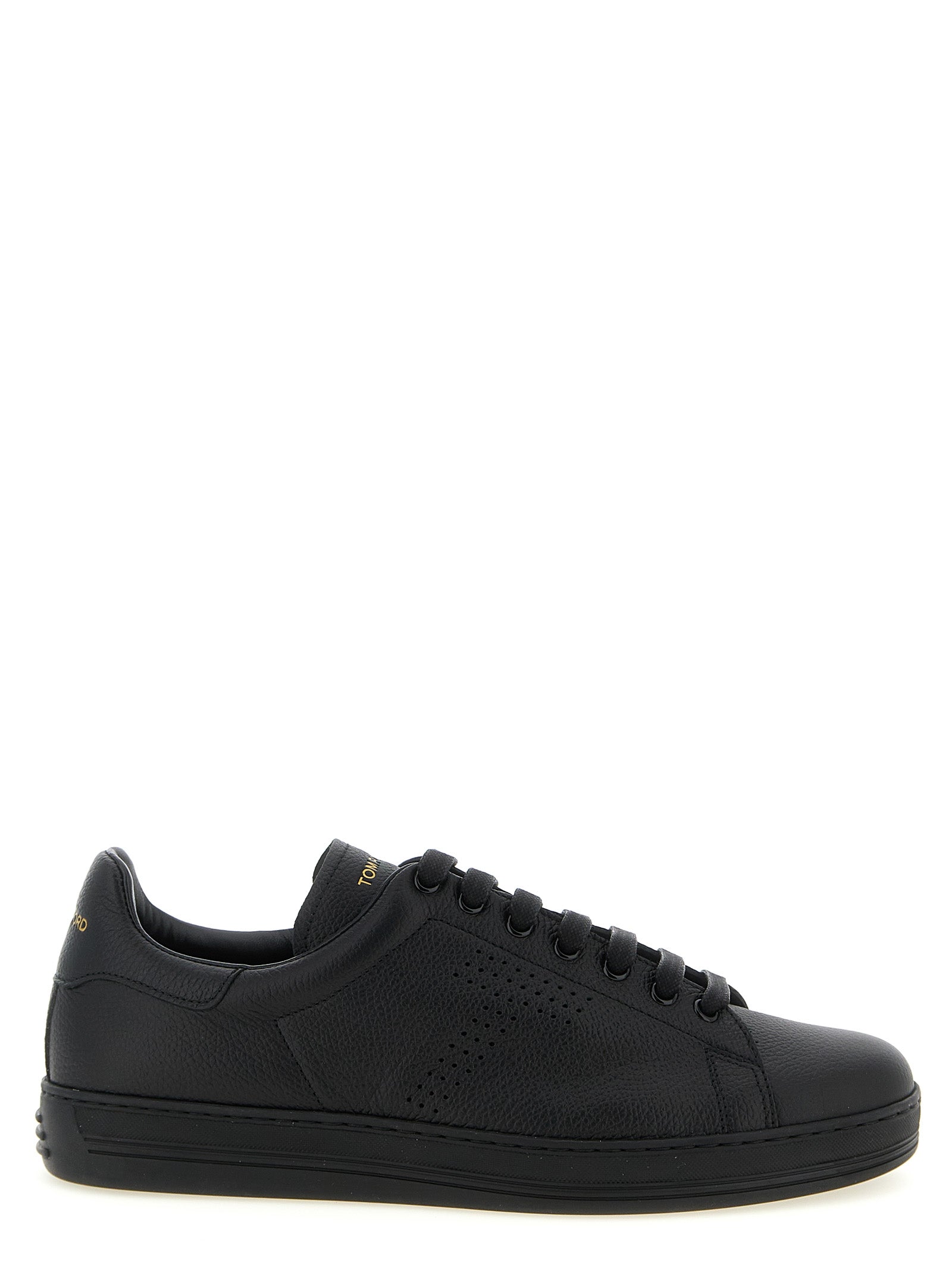 Hammered Full-Grain Leather Warwick Sneakers