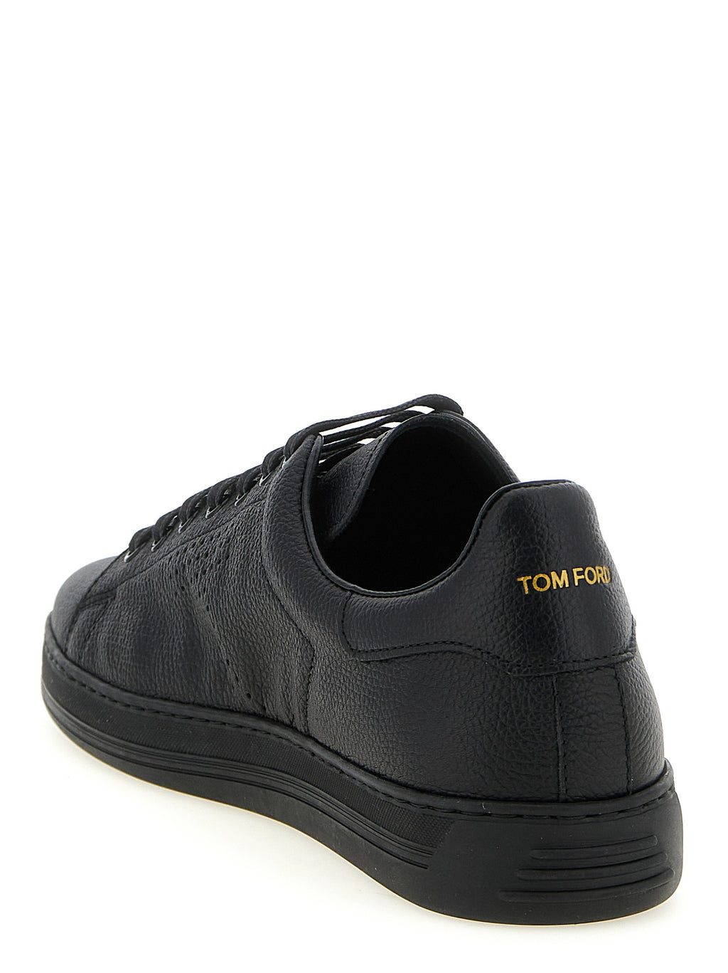 Hammered Full-Grain Leather Warwick Sneakers