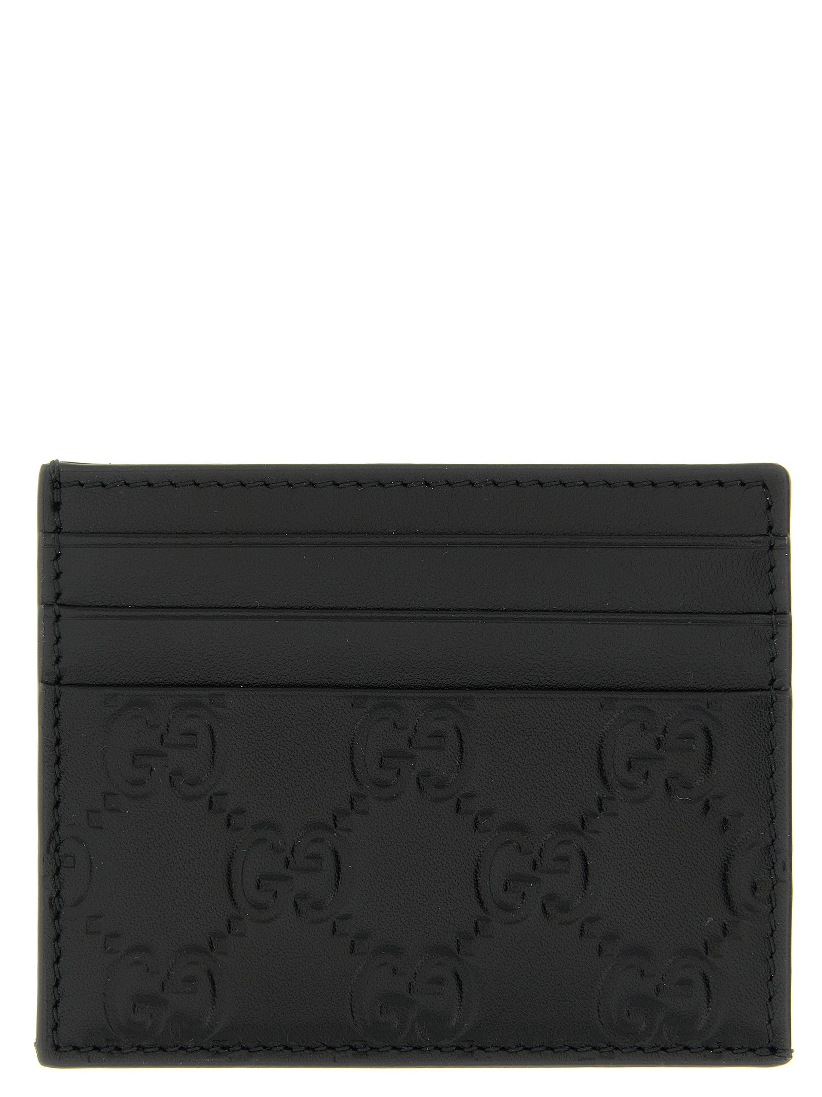 Calfskin GG Emblem Cardholder
