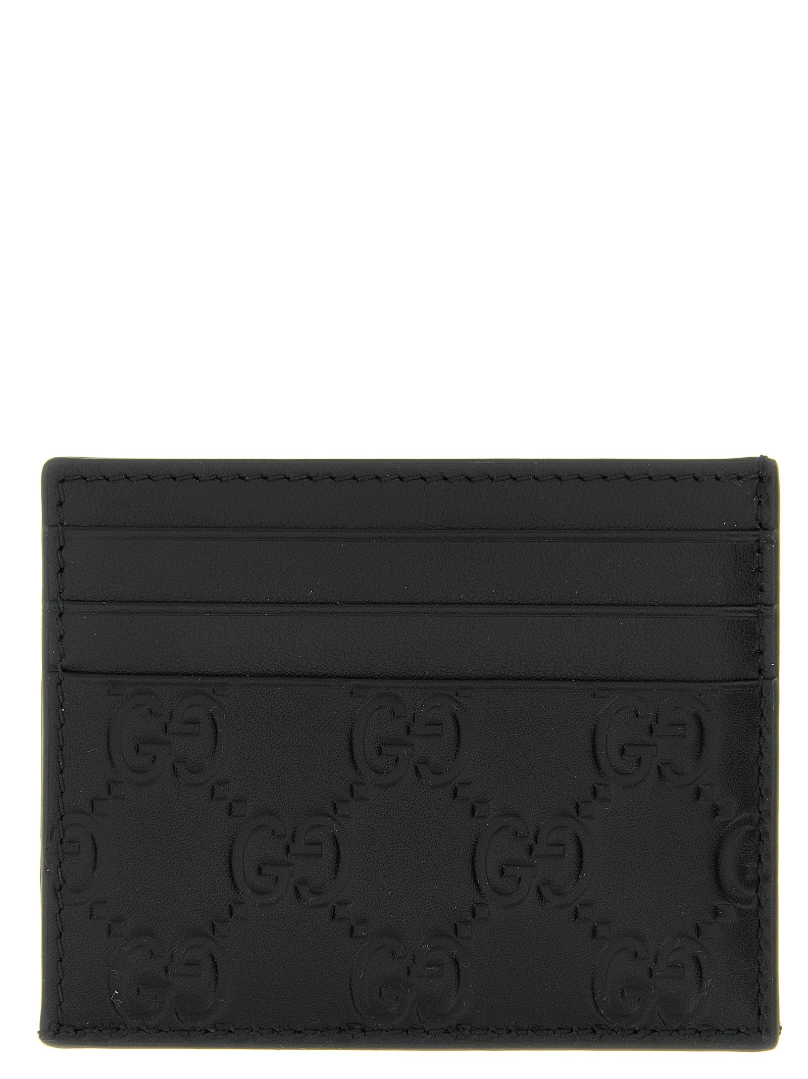 Calfskin GG Emblem Cardholder