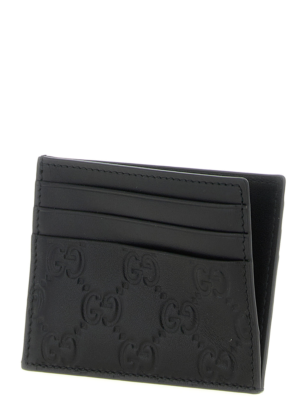 Calfskin GG Emblem Cardholder