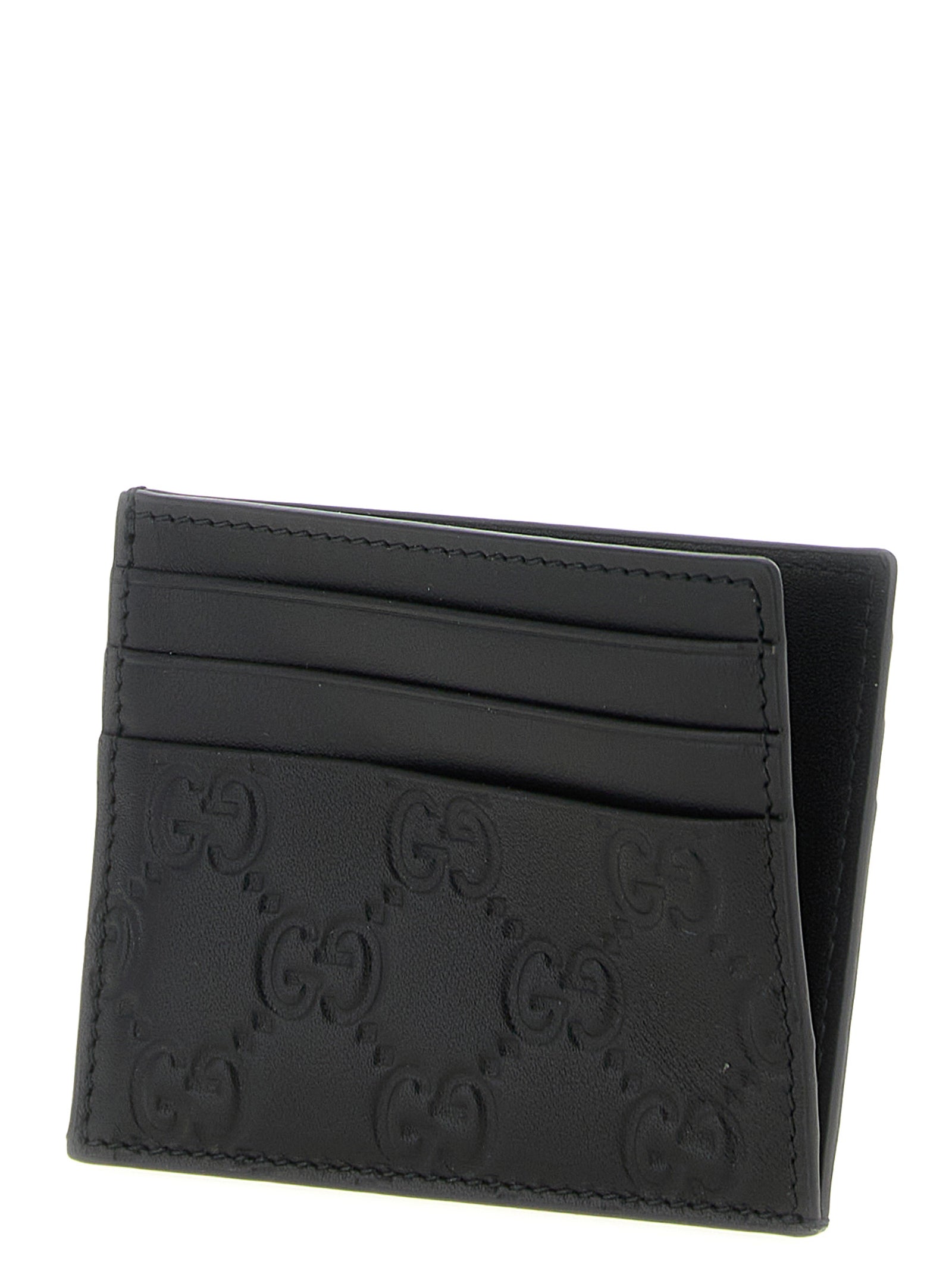 Calfskin GG Emblem Cardholder