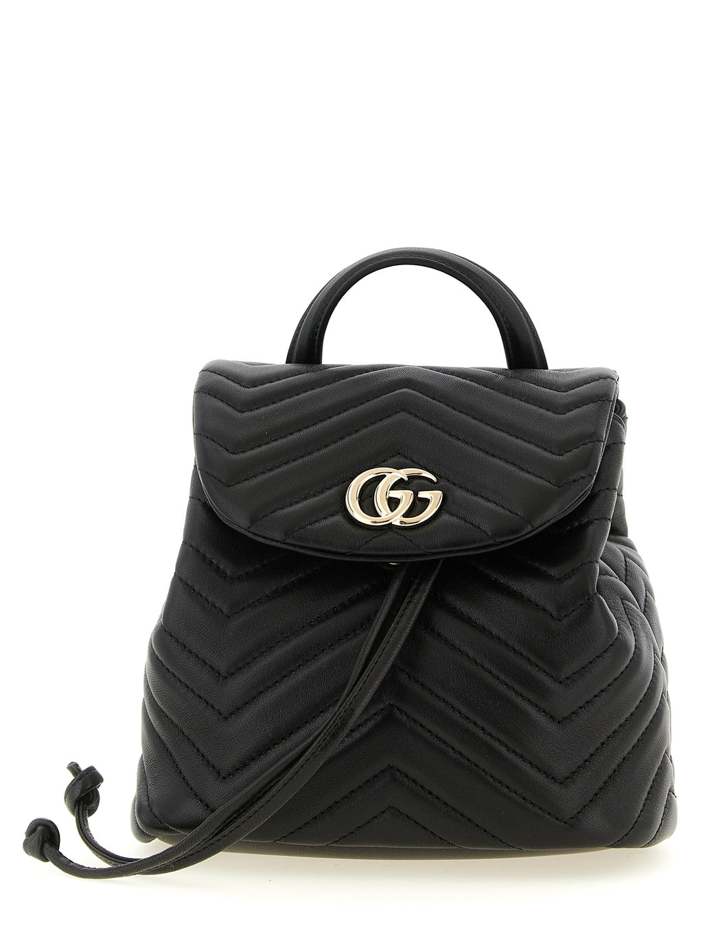 Mini GG Marmont Lamb Leather Backpack