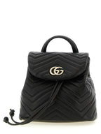 Mini GG Marmont Lamb Leather Backpack
