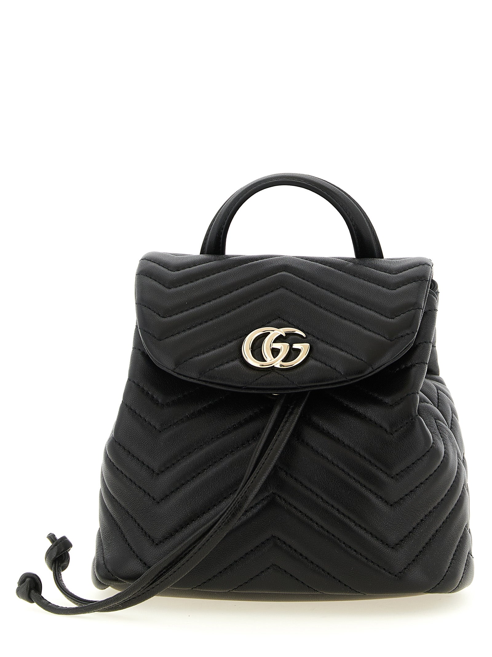 Mini GG Marmont Lamb Leather Backpack