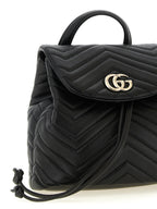Mini GG Marmont Lamb Leather Backpack