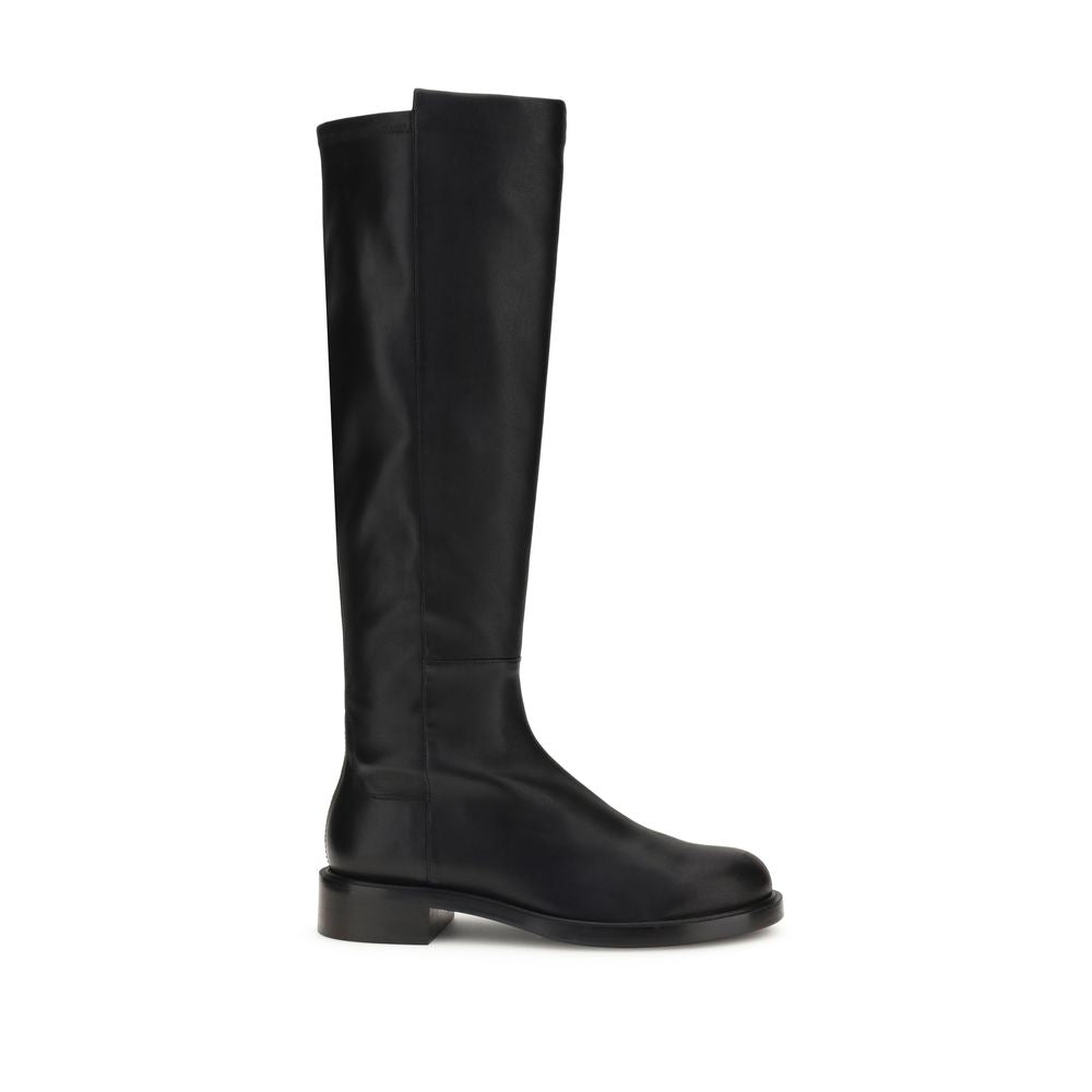 Brown Calfskin Gisele Knee-High Boots