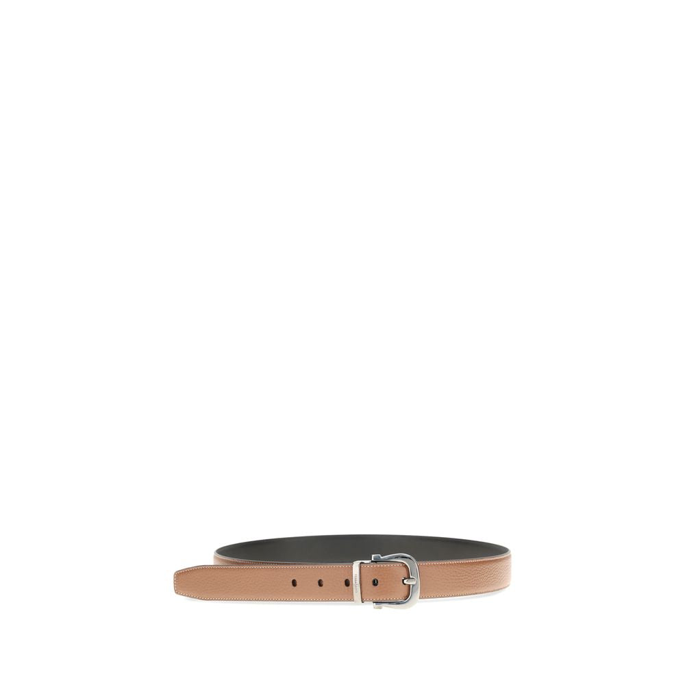 Calfskin Gancini Belt