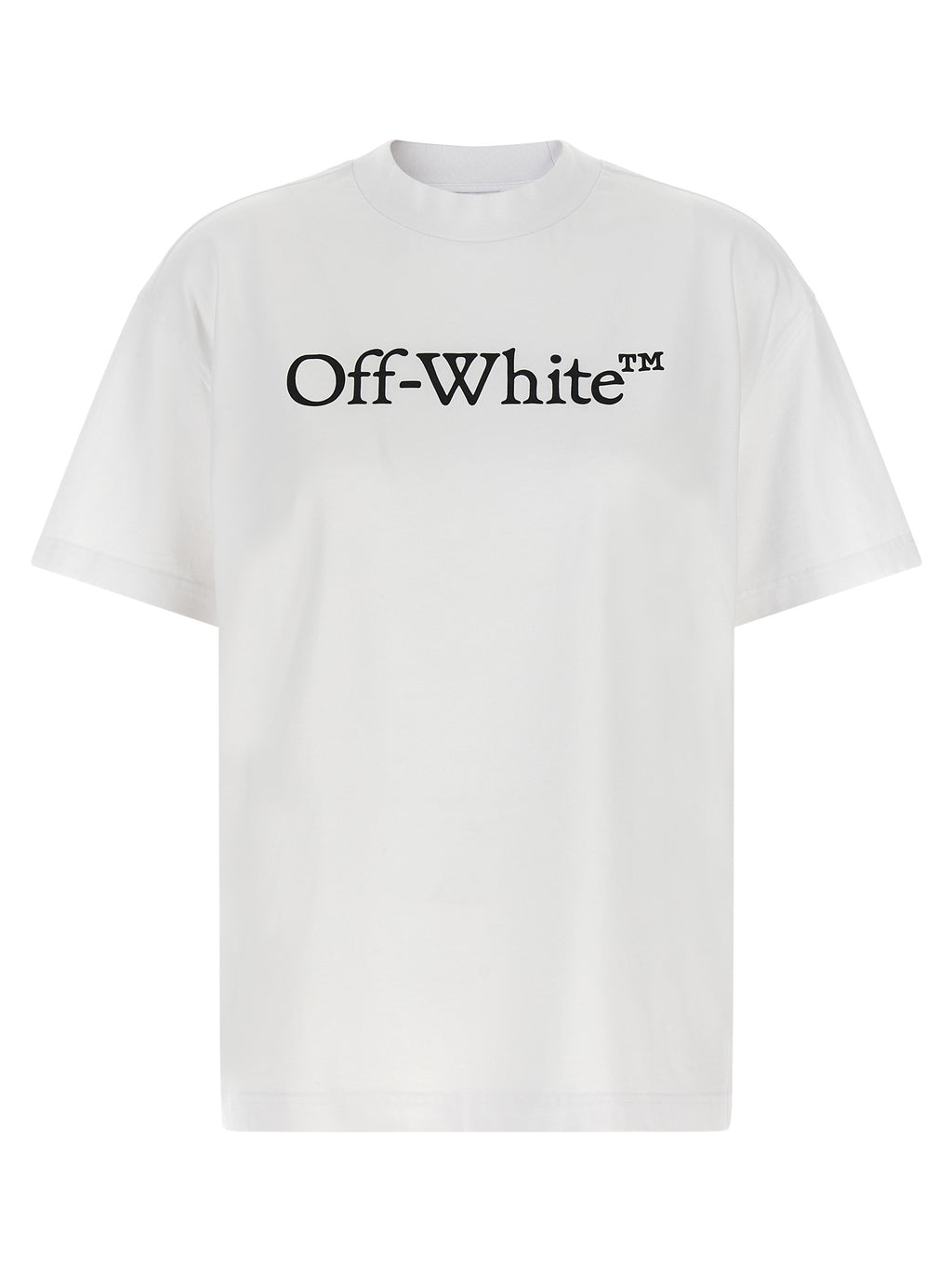 White Cotton Big Logo Bookish T-Shirt