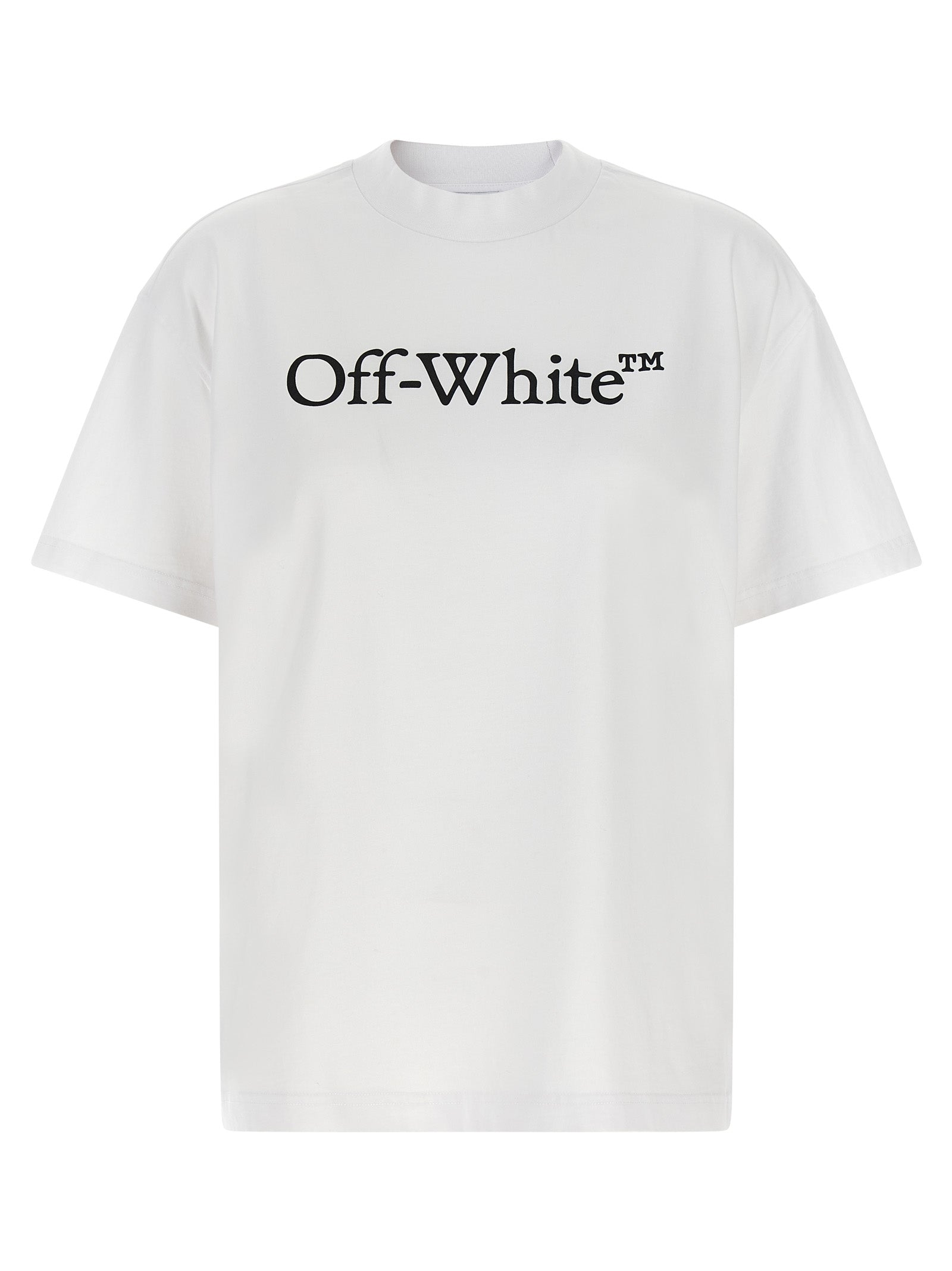White Cotton Big Logo Bookish T-Shirt