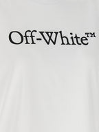 White Cotton Big Logo Bookish T-Shirt