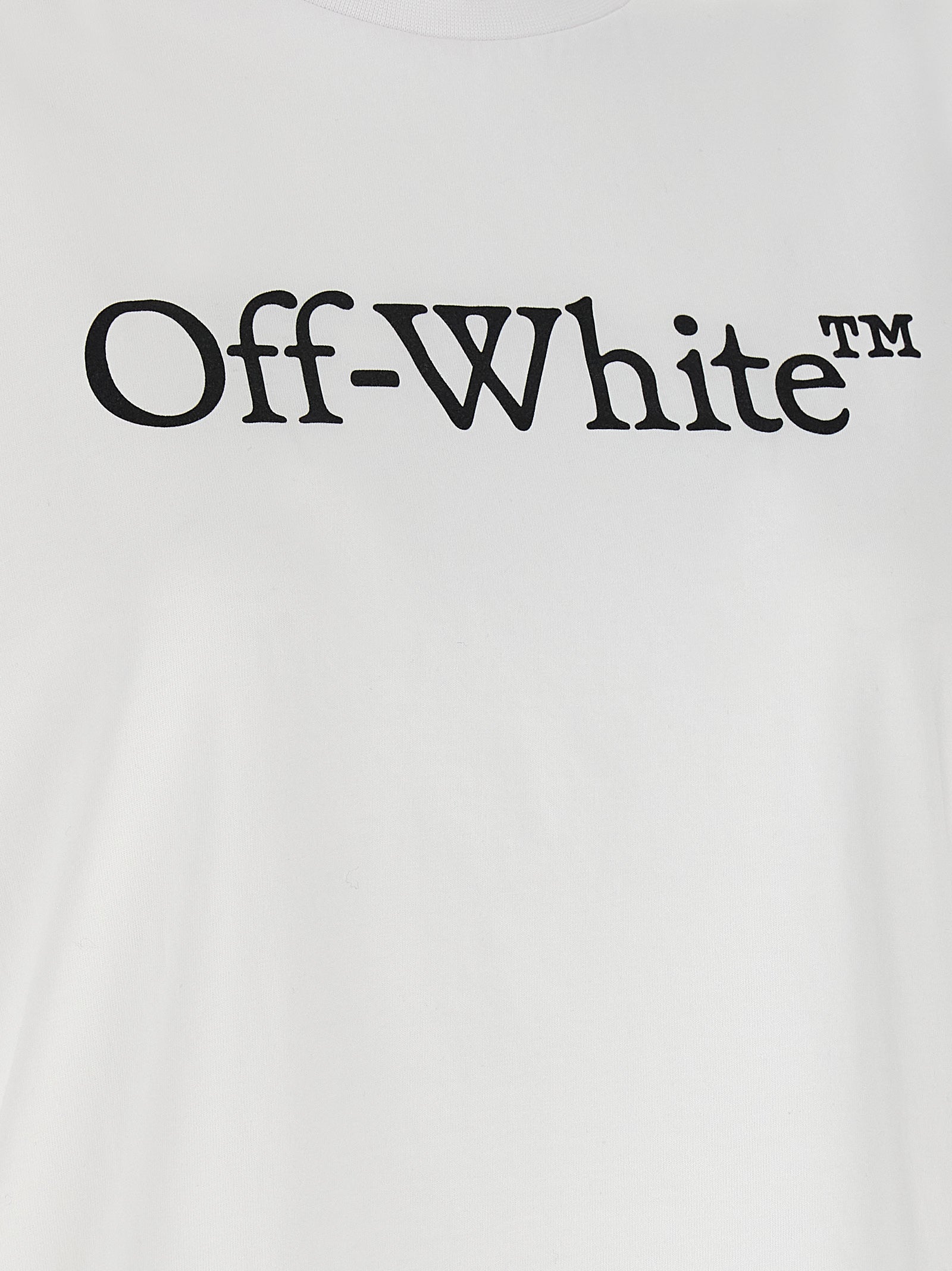 White Cotton Big Logo Bookish T-Shirt