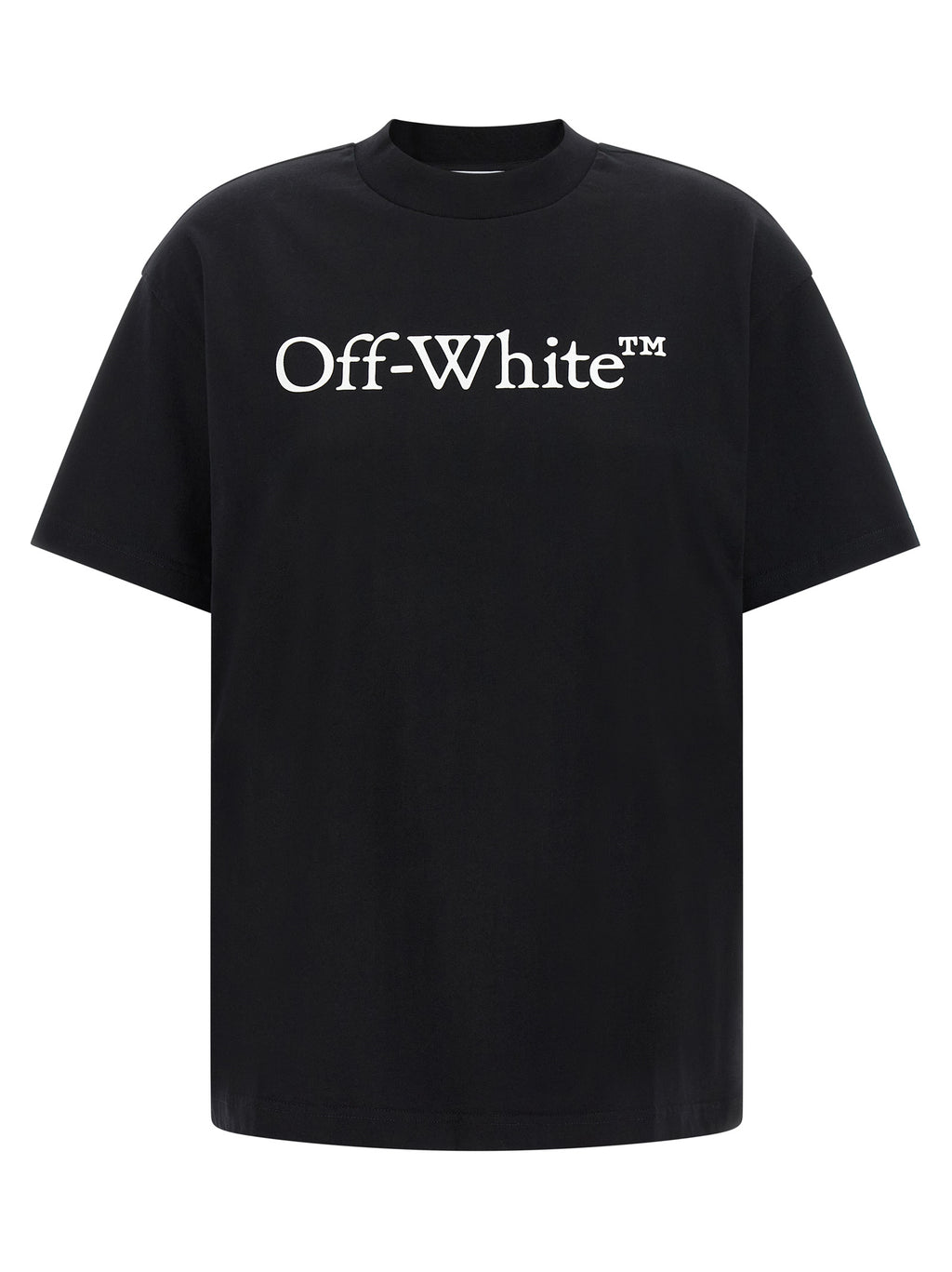 Black Cotton Big Logo Bookish T-Shirt