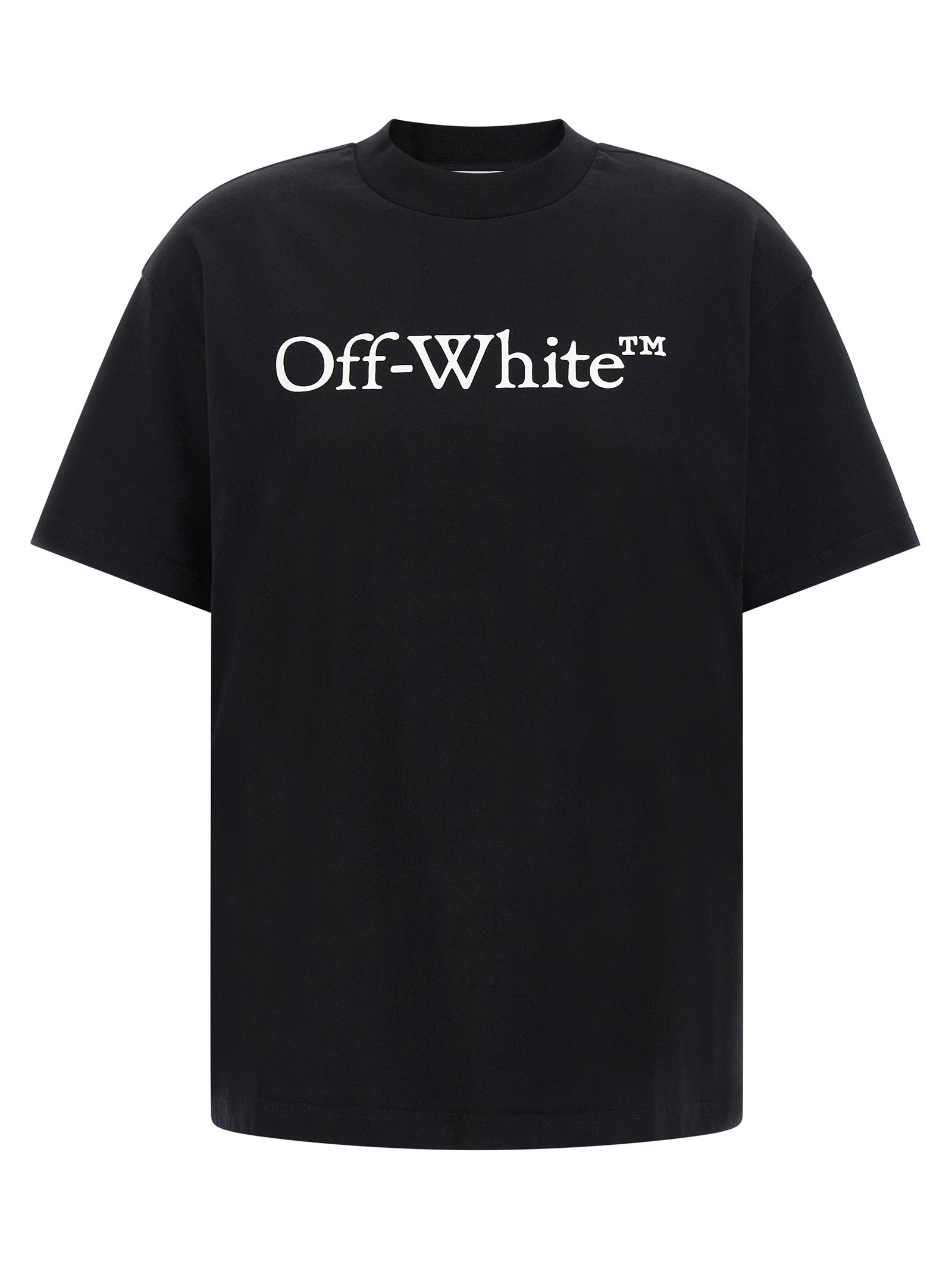 Black Cotton Big Logo Bookish T-Shirt