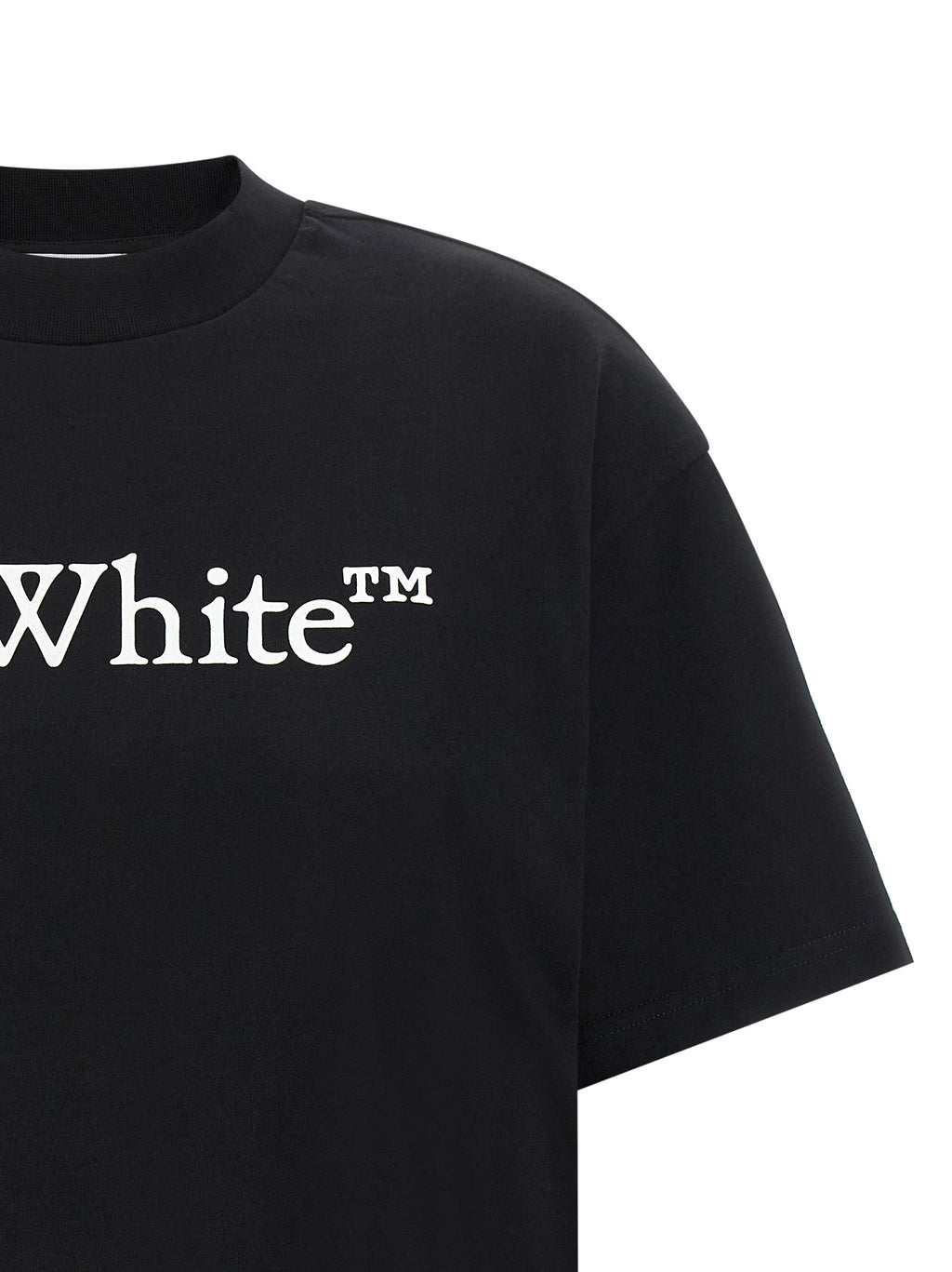 Black Cotton Big Logo Bookish T-Shirt