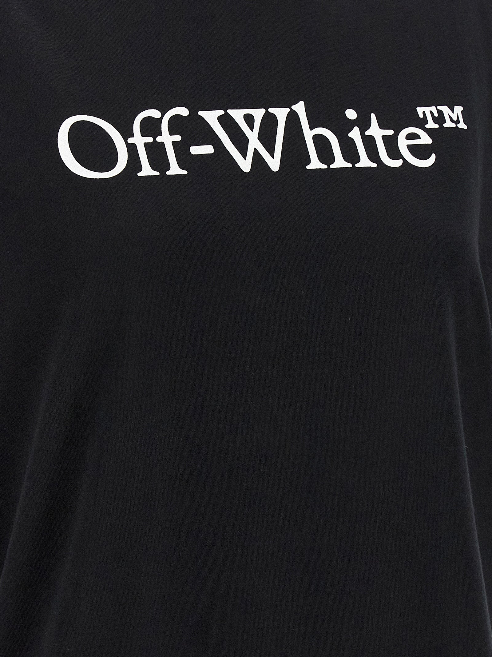 Black Cotton Big Logo Bookish T-Shirt