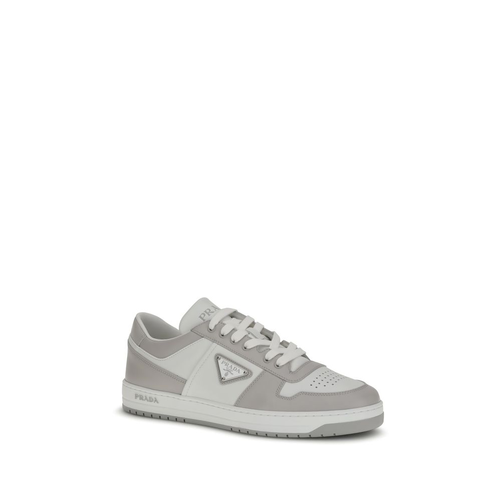 Multicolor Calfskin Low‑Top Sneakers