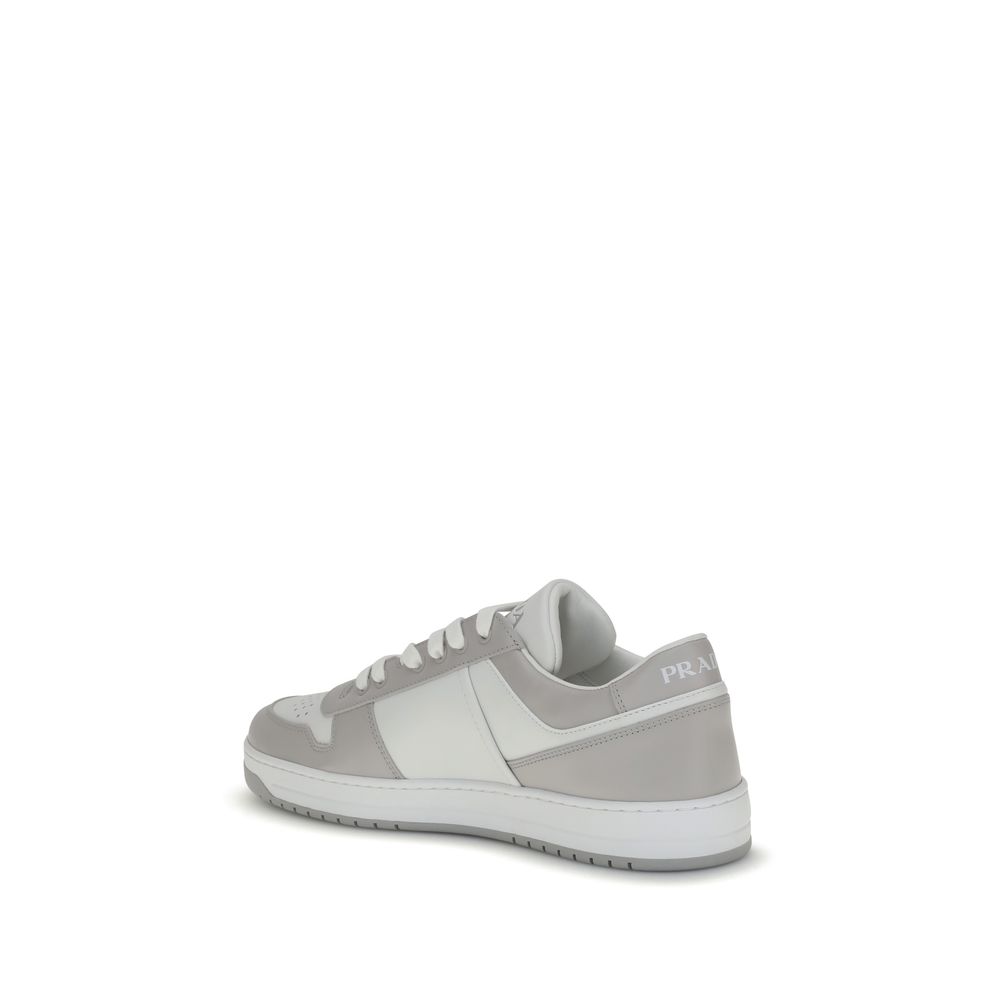 Multicolor Calfskin Low‑Top Sneakers