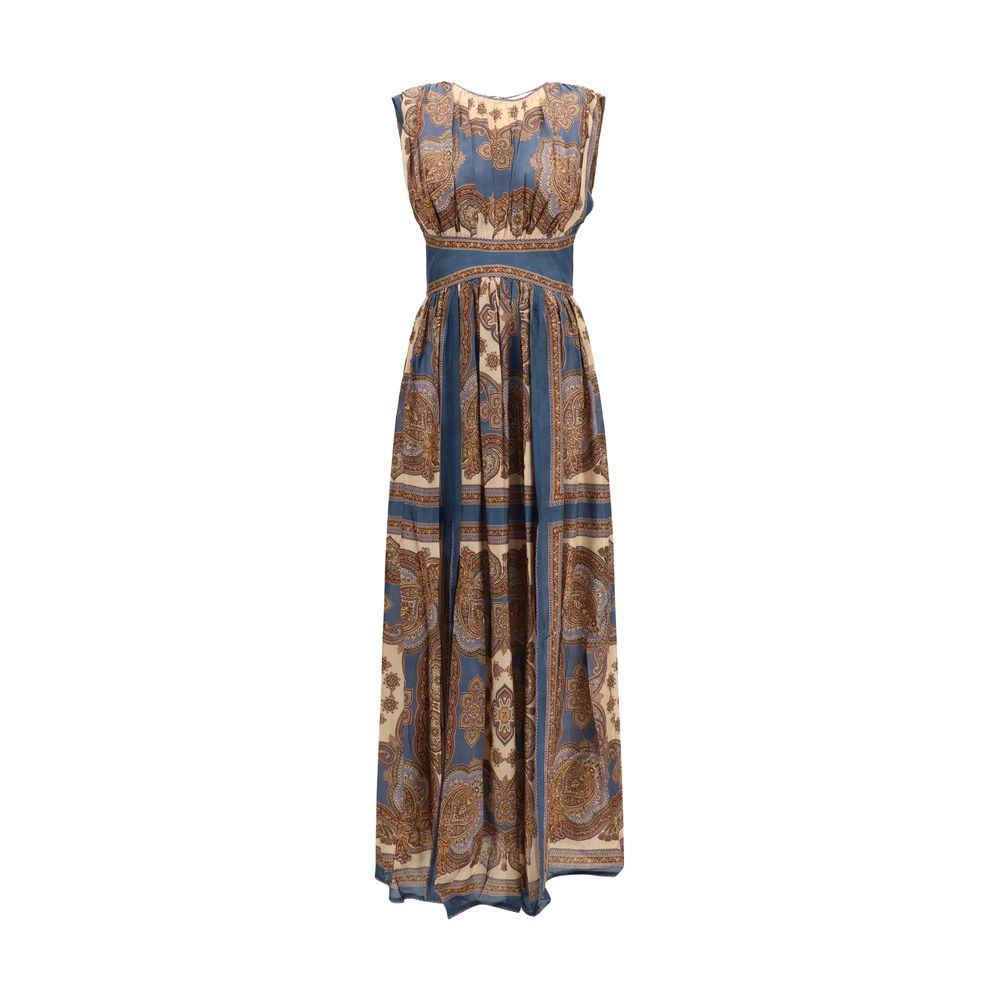 Mahon Silk Habotai Maxi Dress