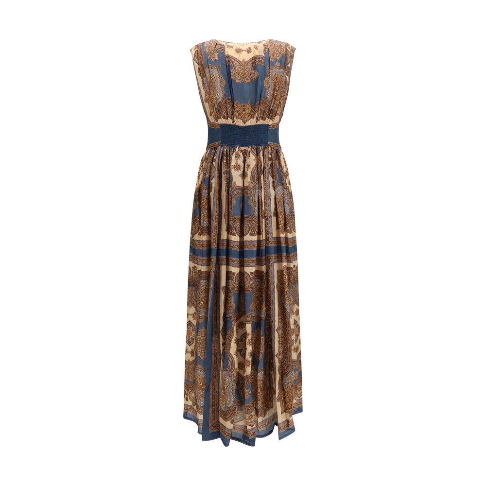 Mahon Silk Habotai Maxi Dress