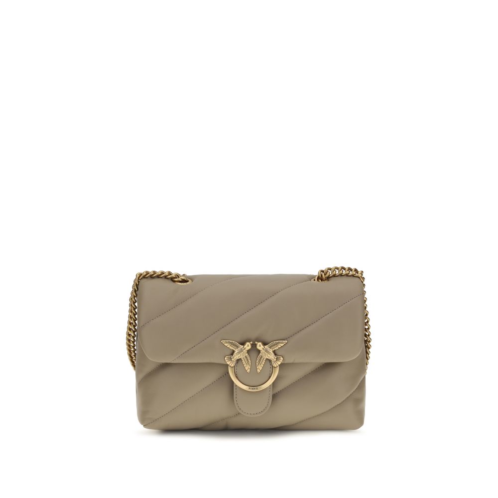 Quilted Calfskin Love Classic Shoulder Bag