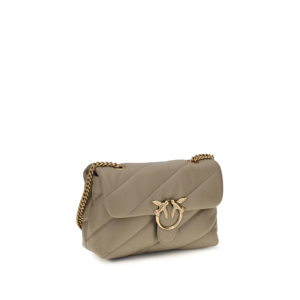 Quilted Calfskin Love Classic Shoulder Bag