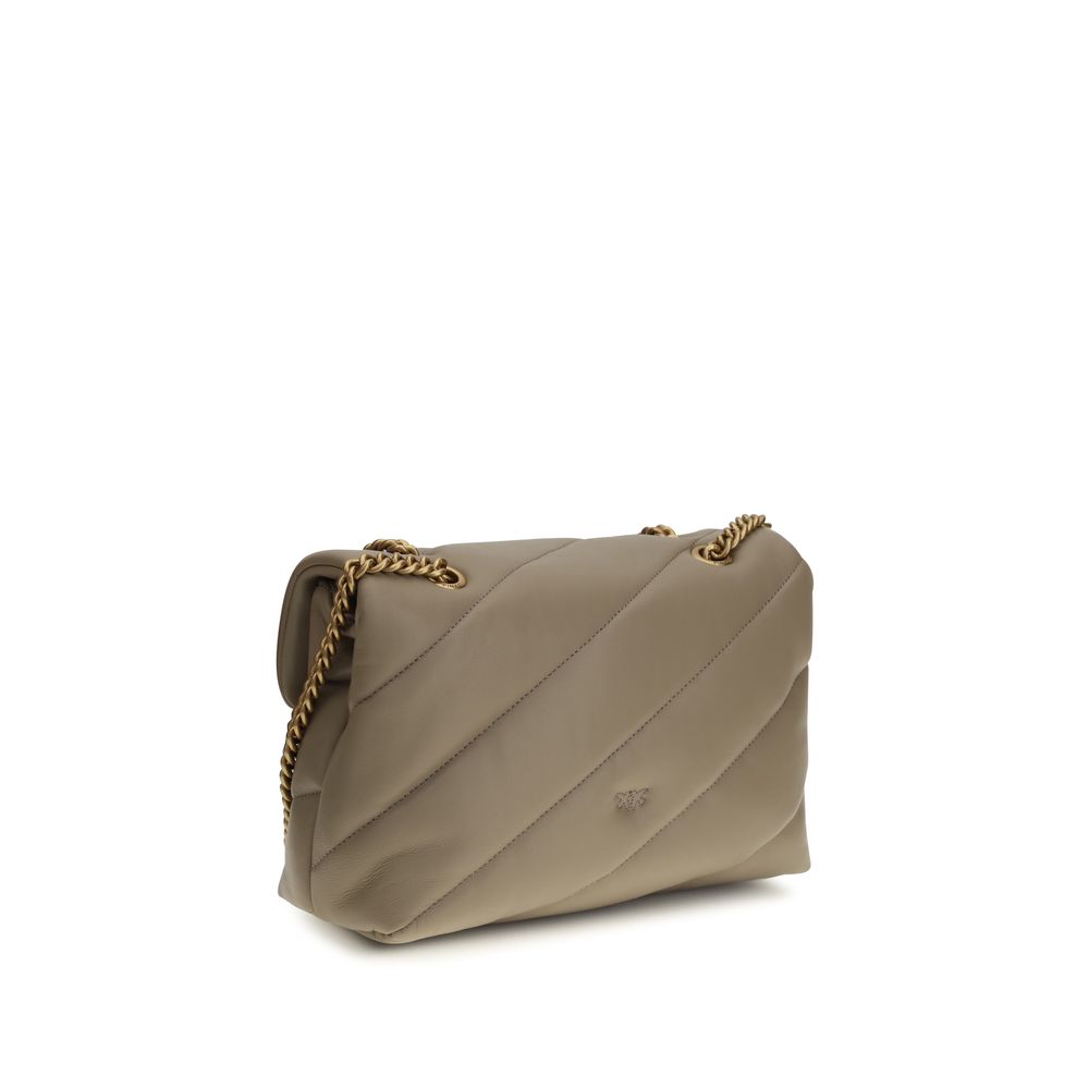Quilted Calfskin Love Classic Shoulder Bag