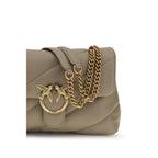 Quilted Calfskin Love Classic Shoulder Bag