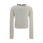 White Wool Oves Aries Sweatshirt