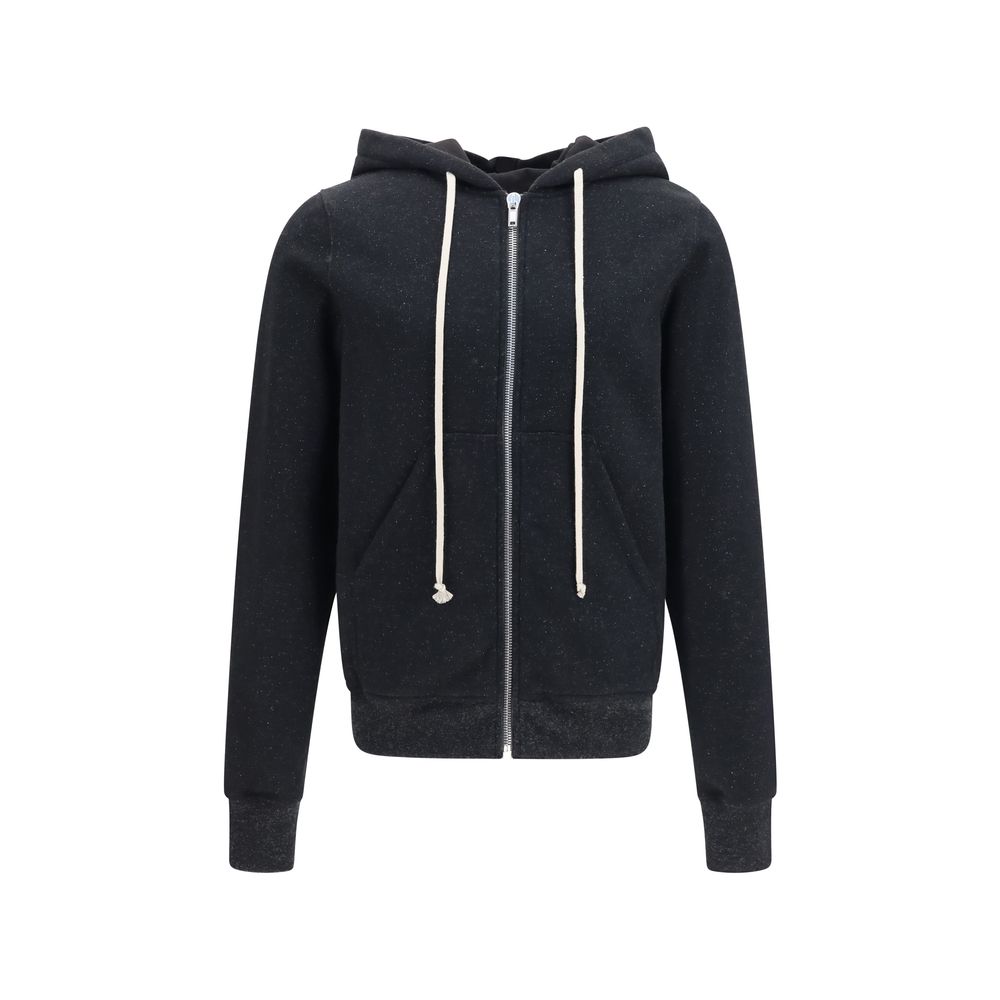 Jason Hooded Sweatshirt in Cotton Merino Wool