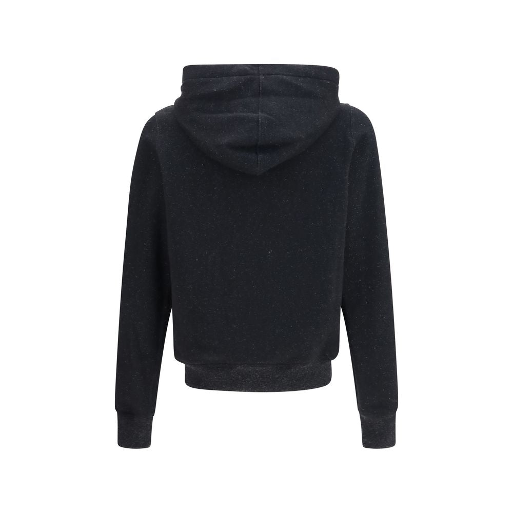 Jason Hooded Sweatshirt in Cotton Merino Wool