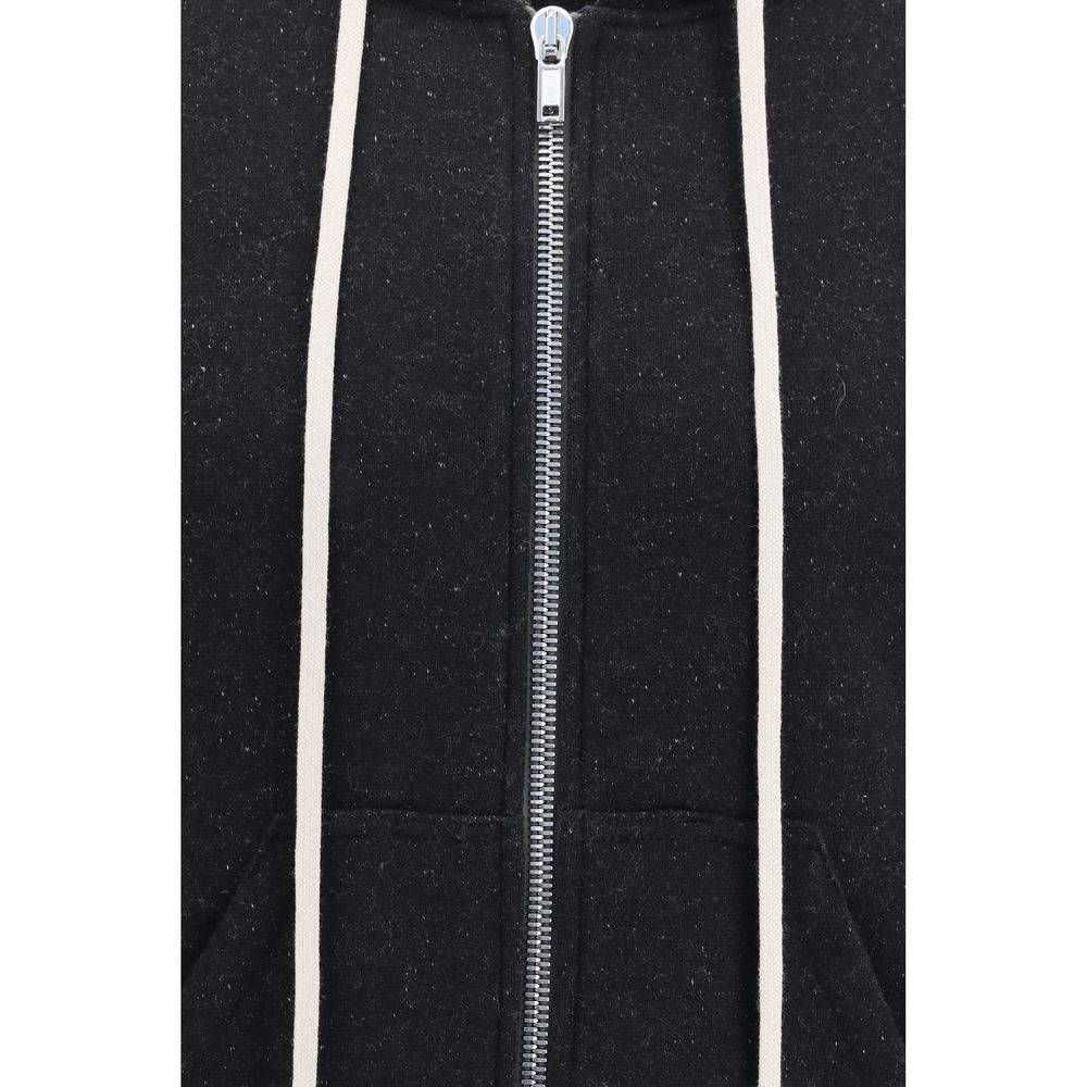 Jason Hooded Sweatshirt in Cotton Merino Wool