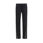 Merino Wool Vega Jeans Straight-Leg Pants