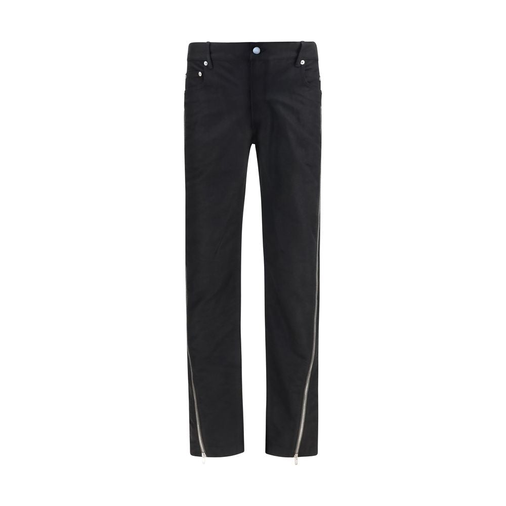 Merino Wool Vega Jeans Straight-Leg Pants
