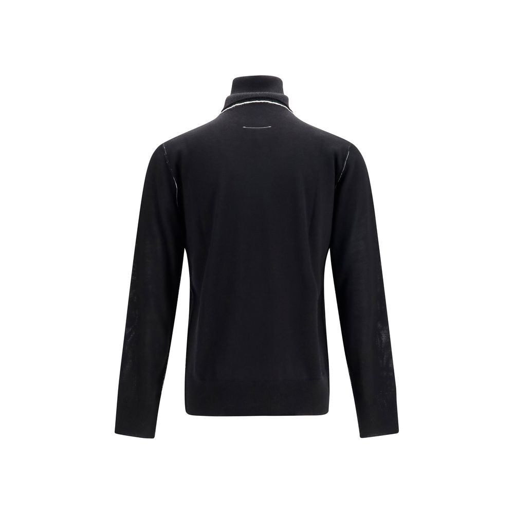 Black Wool Oves Aries Turtleneck